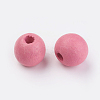 Natural Wood European Beads WOOD-Q030-61C-1