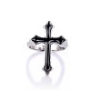 Cross Alloy Enamel Open Cuff Rings for Men FS-WGB4F7F-01-5