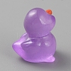Duck Luminous Resin Display Ornaments DJEW-TAC0004-01A-04-2