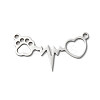 Non-Tarnish 201 Stainless Steel Pendants STAS-D041-01P-1