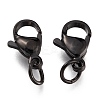 304 Stainless Steel Lobster Claw Clasps Ion Plating(IP) X-STAS-G240-01D-EB-2