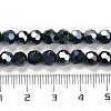 Opaque Glass Beads Stands EGLA-A035-P6mm-B23-4