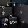12Pcs 6 Style 304 Stainless Steel Pendants STAS-SZ0002-56P-5