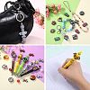 20Pcs 20 Styles Food Grade Eco-Friendly Silicone Focal Beads SIL-SZ0002-42-8