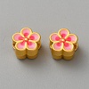 Alloy Enamel European Beads FIND-WH0695-033G-C-1