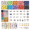 DIY Evil Eye Bracelet Making Kit DIY-TA0004-41-22