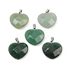 Natural Green Aventurine Pendants G-A281-02P-05-1
