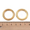 Ion Plating(IP) 316 Stainless Steel Spring Gate Rings STAS-M296-01G-E-3