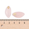 Natural Rose Quartz Pendants STAS-P380-80G-02-3