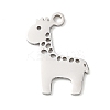 Animal Theme 304 Stainless Steel Pendants LS-STAS-D213-02B-P-1