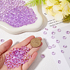 1000Pcs Acrylic Rhinestone Pointed Back Cabochons GACR-SP0001-01C-3