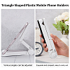 Triangle Shaped Plastic Mobile Phone Holders AJEW-WH0299-87A-3