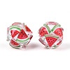 Fruit Round Resin Beads RESI-T059-03E-1