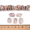 Natural Baroque Keshi Pearl Beads Strands PEAR-S018-05D-01-6