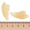 Natural Yellow Shell Carved Pendants SSHEL-C012-16-3