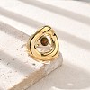 Natural Tiger Eye Finger Rings STAS-Z112-14G-01-2