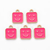 Alloy Enamel Charms ENAM-T016-13A-RS-1
