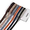 18 Yards 6 Styles Polyester Ribbon SRIB-Q022-E02-1