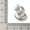 Non-Tarnish 304 Stainless Steel Pendants X-STAS-M017-08P-20-3