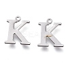 Tarnish Resistant 304 Stainless Steel Charms STAS-H112-K-P-1