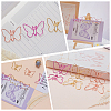 60Pcs 3 Colors Iron Paper Clips AJEW-SP0003-03-6