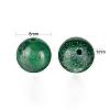 100Pcs 8mm Natural African Jade Bead Round Beads DIY-LS0002-46-3