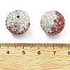 Gradient Color Design Polymer Clay Rhinestone Beads CLAY-NH0001-03G-3