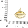 Brass Enamel Pendants KK-CBA3F25-04G-03-3