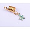 Alloy Dreadlocks Beads OHAR-WH0031-02E-1