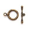 Tibetan Style Toggle Clasps LS-MLF10259Y-NF-2