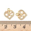 Brass Micro Pave Cubic Zirconia Pendants KK-D373-01E-G-3