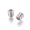 Non-Tarnish 202 Stainless Steel Beads X-STAS-F205-08P-2