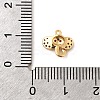 Brass Micro Pave Cubic Zirconia Charms KK-C117-03B-G-3