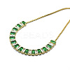 Brass Cubic Zirconia Bolo Tennis Bracelets BJEW-I272-02C-2
