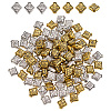 100Pcs 2 Colors Tibetan Style Alloy Beads FIND-AR0004-81-1