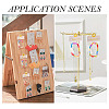 100Pcs Paper Display Card Fashion Jewelry CDIS-TA0001-31C-10