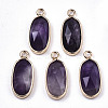 Natural & Synthetic Mixed Gemstone Pendants G-N326-45-2