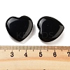 Heart Natural Obsidian Palm Stones G-C134-06A-18-3