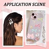 80Pcs 4 Styles Resin Cabochons CRES-SC0003-06A-3