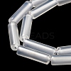 Natural White Agate Beads Strands G-G006-A07-01-4