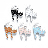 Eco-Friendly Zinc Alloy Pendants FIND-N048-45-NR-1