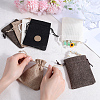 4 Colors Polyester Imitation Burlap Packing Pouches Drawstring Bags ABAG-BBC0001-04A-3