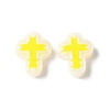 Baking Paint Glass Enamel Beads BLOW-D300-06V-1