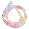 Transparent Crackle Glass Beads Strands GLAA-NH0001-04A-2