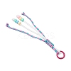 6Pcs Polyester & Spandex Parachute Cord Pendant Decorations HJEW-JM03794-5