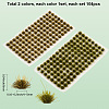 208Pcs 2 Colors Nylon Mini Grass Tufts AJEW-SP0003-17C-2