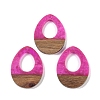 Resin & Wood Pendants LS-WOOD-F015-17D-1