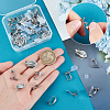 36Pcs 6 Styles 304 Stainless Steel Converter STAS-UN0053-57-4