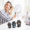 3Pcs 3 Sizes Acrylic Necklace Displays Stand Set NDIS-WH0006-12-6