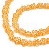 Handmade Millefiori Glass Bead Strands LAMP-N029-017A-06-3